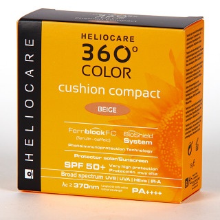 HELIOCARE 360 CUSHION COMPACTO FPS 50 BEIGE 15 GR