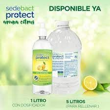 Sedebact Protect, Garrafa Gel Anti Bacterial Aroma  Citrus 5 L (SEDECREM)