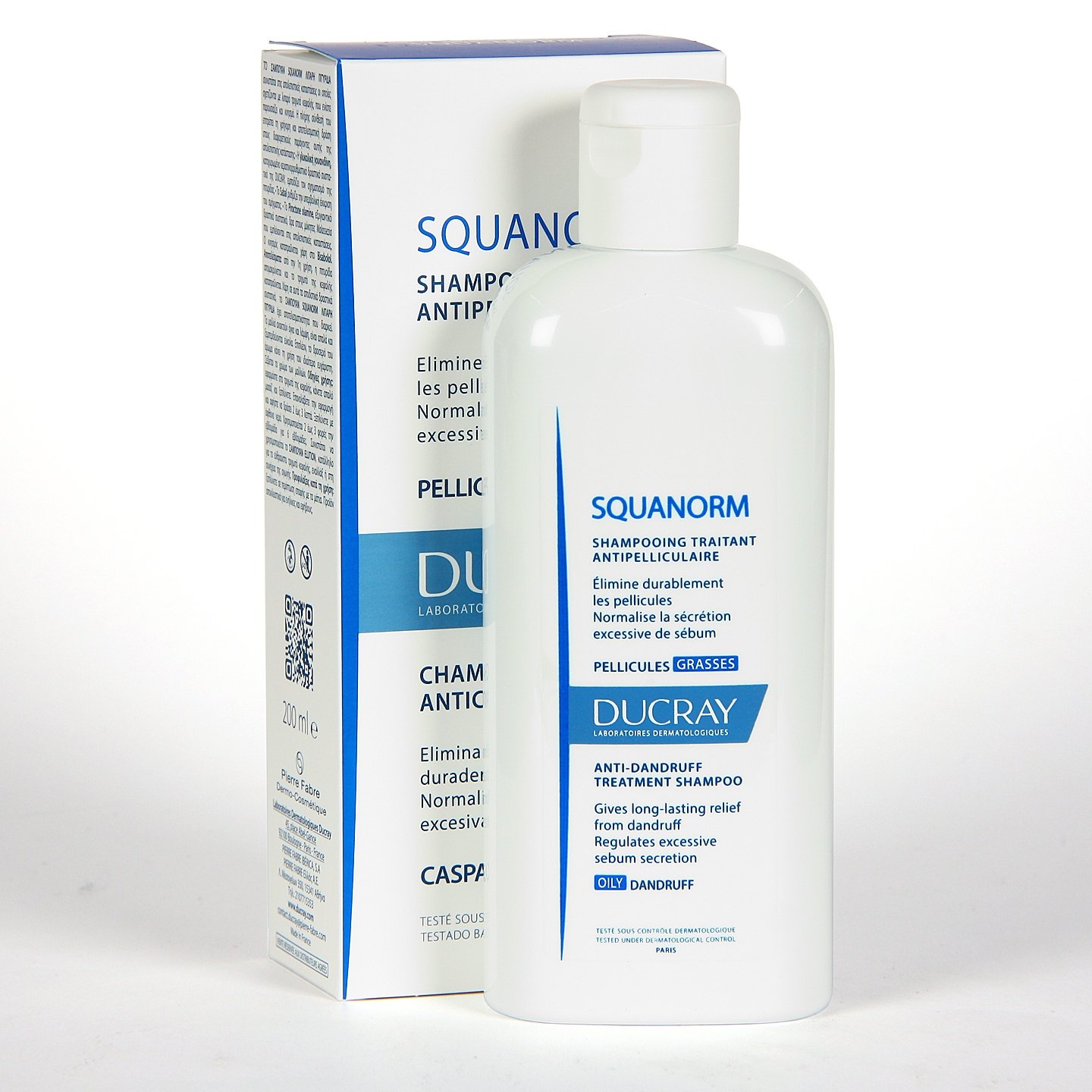 D- Squanorm Caspa Grasa Shampoo 200 Ml (Ducary)