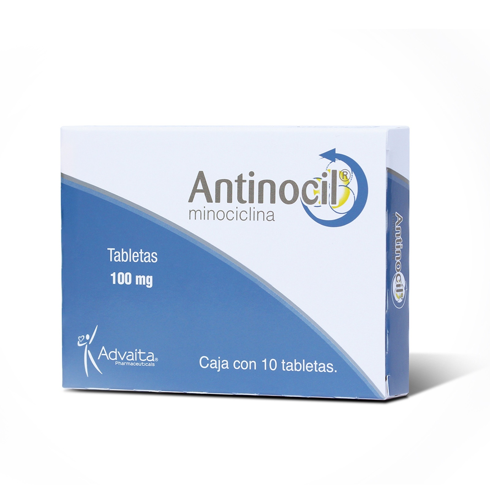Antinocil 100 mg 10 Tabletas (Advaita)