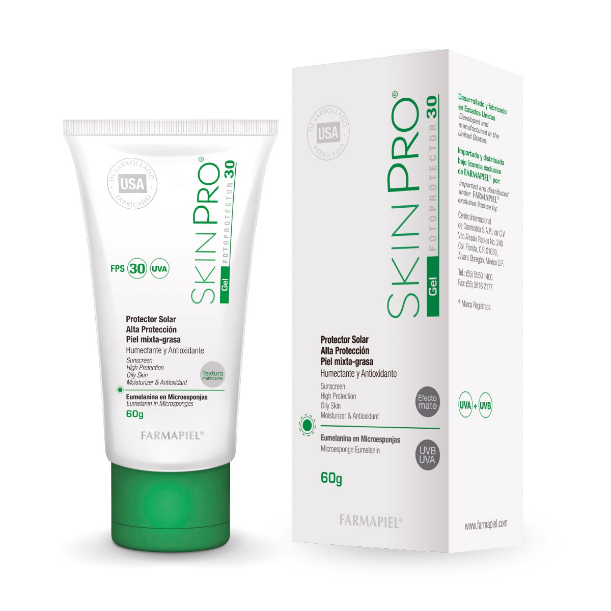 Skin Pro Gel SPF30 60gr (Farmapiel)