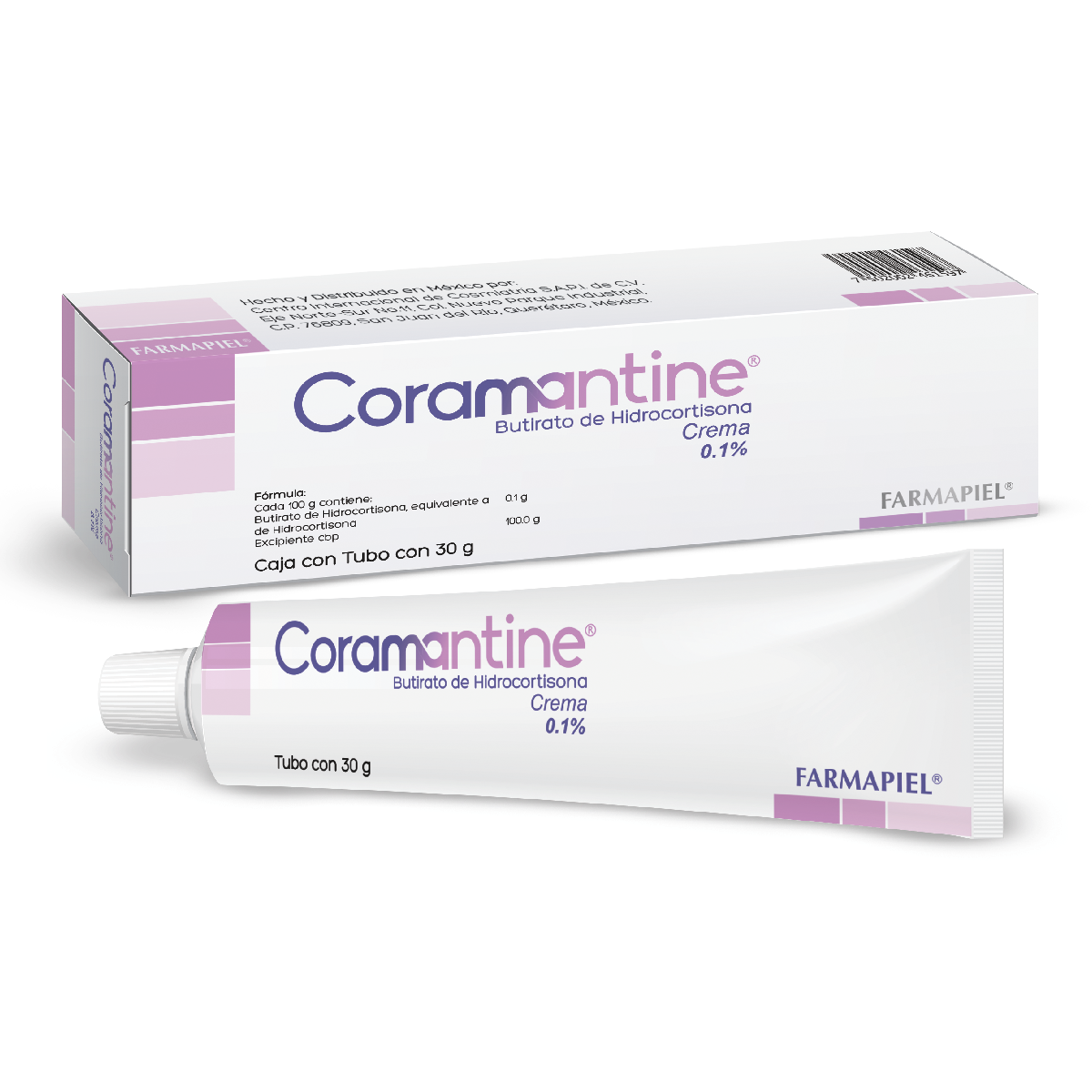 Coramantine Crema 1% 30gr (Farmapiel)
