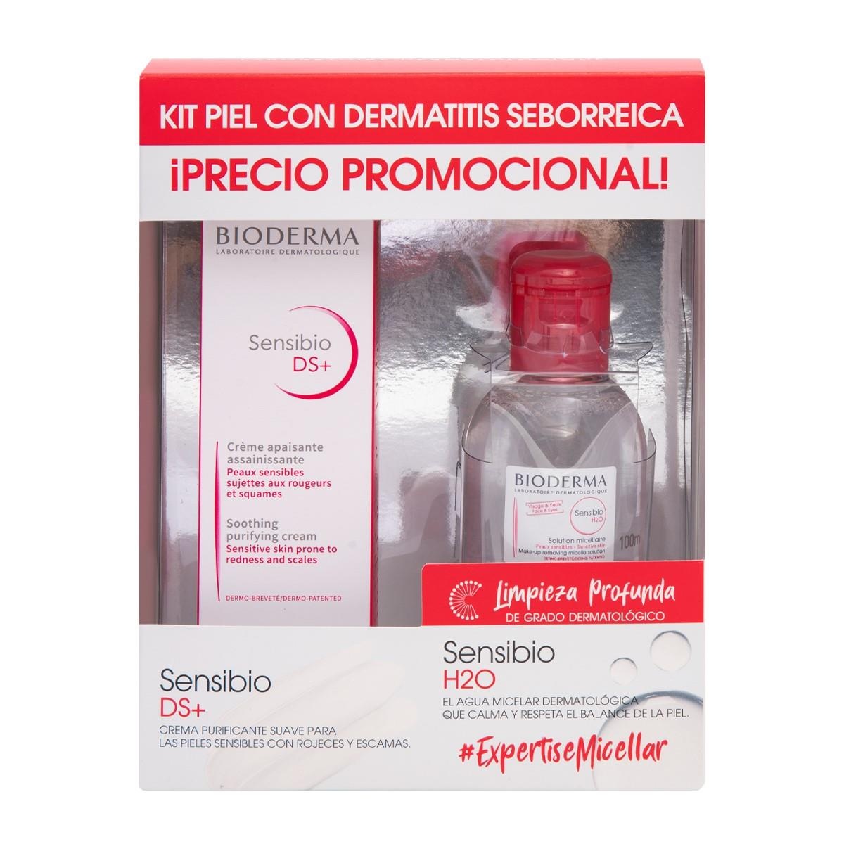 Kit Sensibio DS Crema 40ml + H2O 100ml (Bioderma)