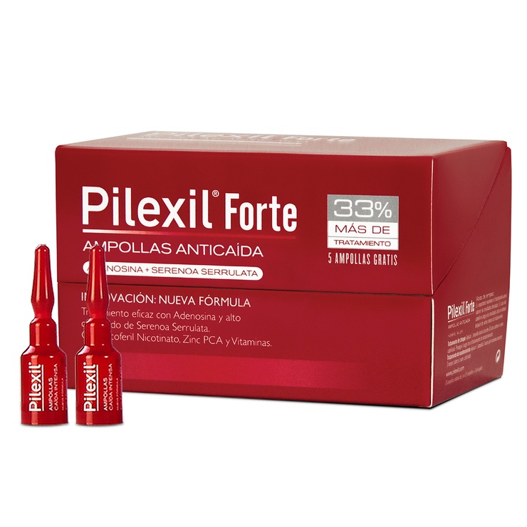 Pilexil Forte Ampolletas 15+5 de 5ml