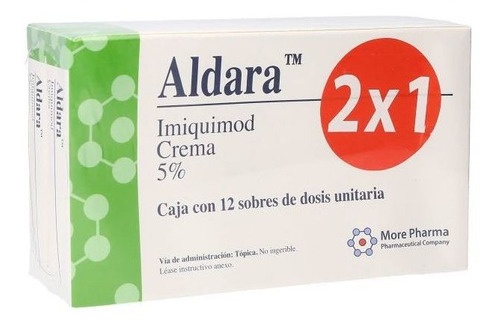 Aldara Imiquimod Crema 5% 12 Sobres (More Pharma)