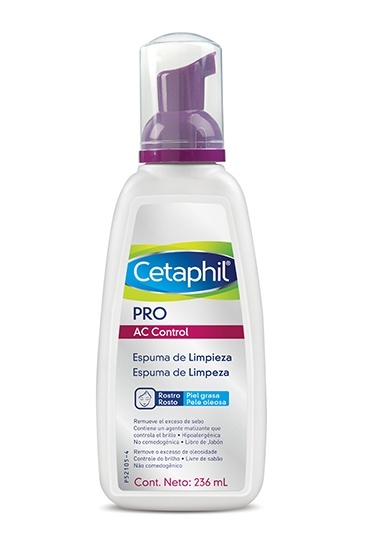 Cetaphil Pro AC Espuma Limpiadora 236 ml (GALDERMA)
